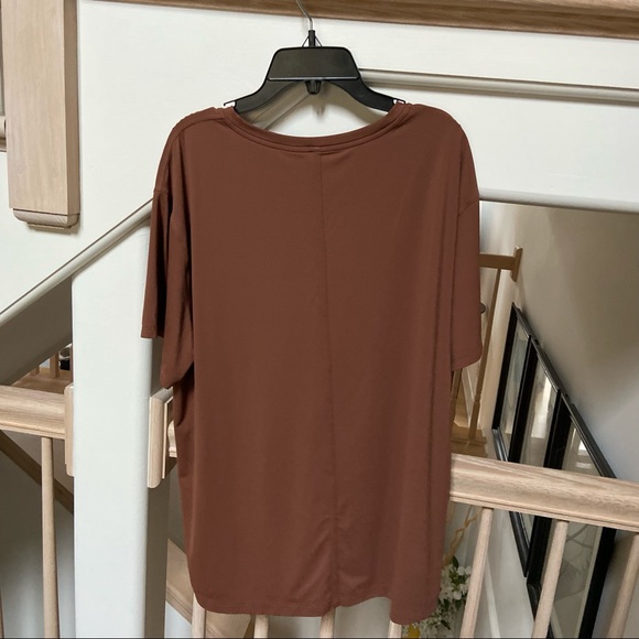 Lululemon All Yours Short Sleeve  Train Tee in Ancient Copper  8 NWOT - Picture 7 of 8